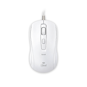 MOUSE ALAMBRICO MLAB SCROLL M40C 1600DPI BLANCO