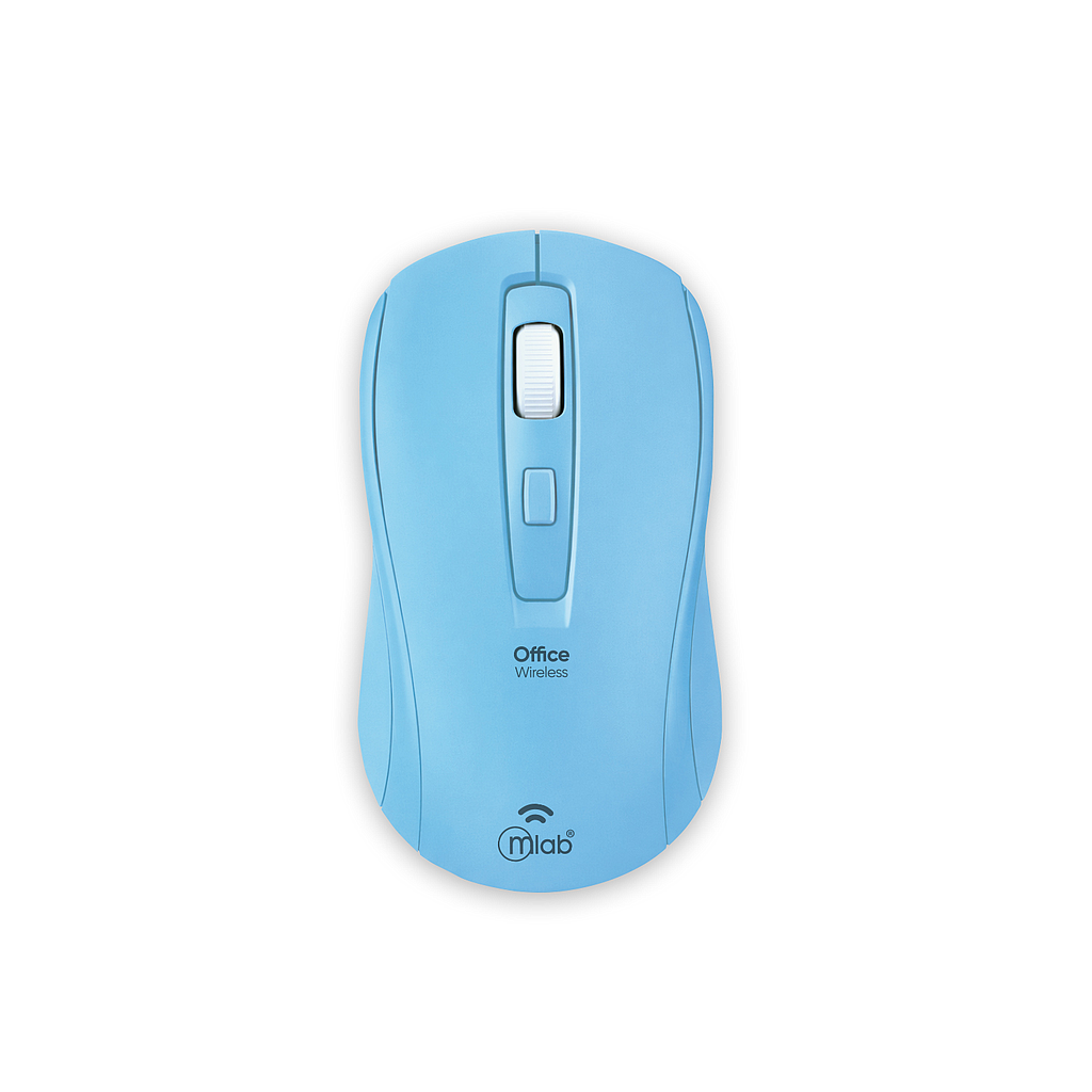 MOUSE INALAMBRICO MLAB OFFICE M50W 1600DPI CELESTE
