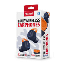 AUDIFONO MAXELL MXDUO USB-C ULTRA BASS NARANJA