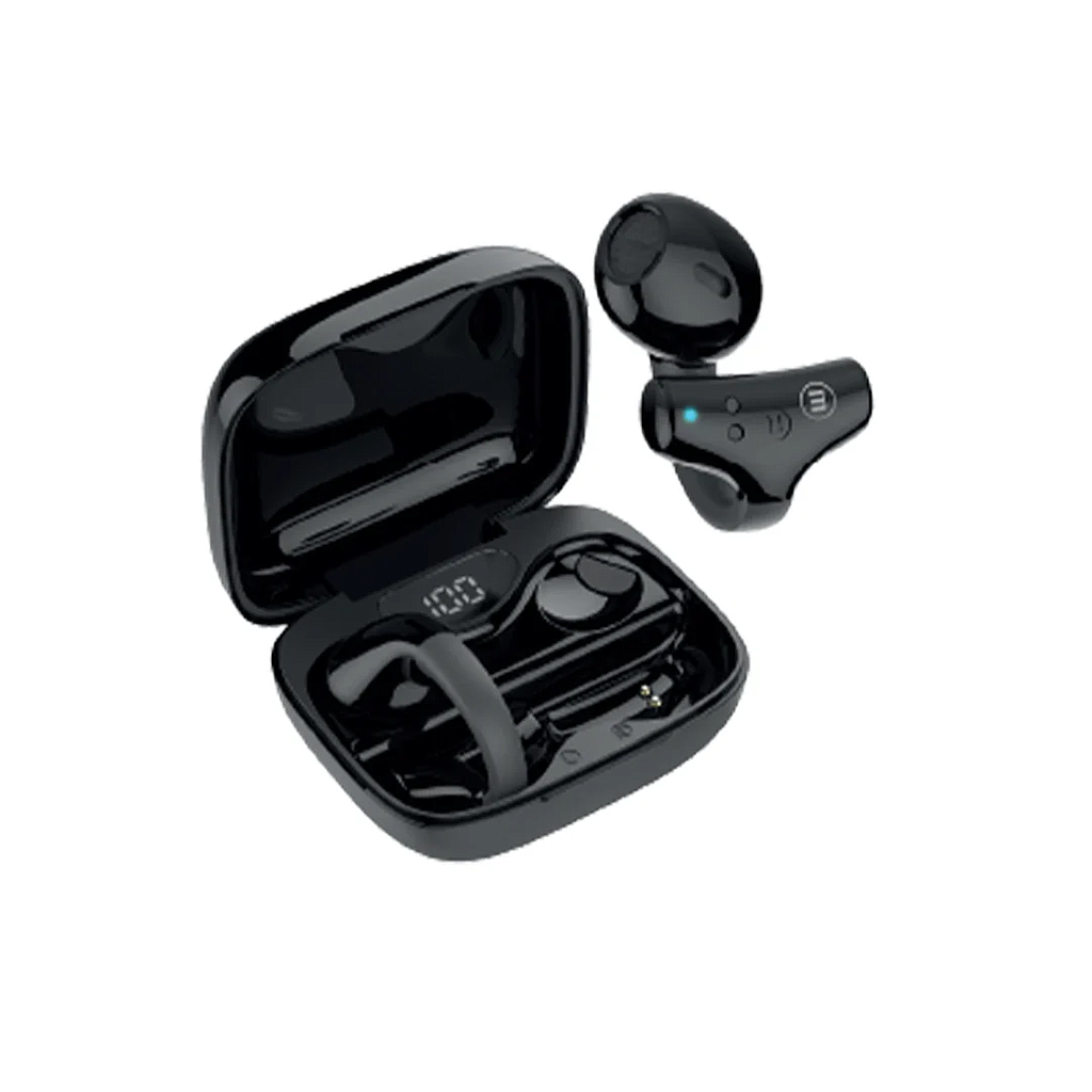 AUDIFONOS BLUETOOTH MAXELL EAR CUFF USB-C  NEGRO