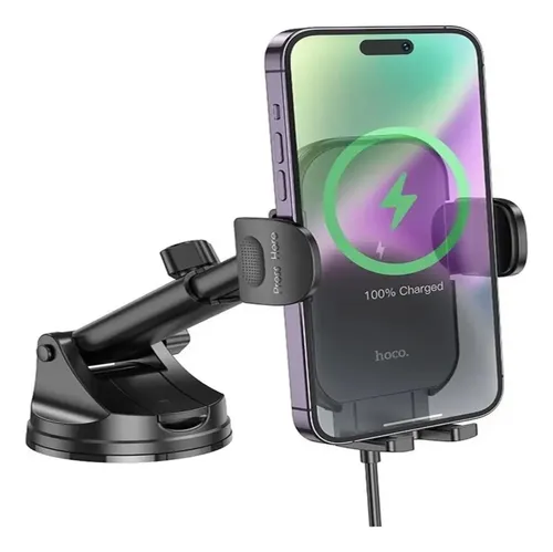 SOPORTE PARA TELEFONO AIWA + CARGA INALAMBRICA 15W AW-H300W