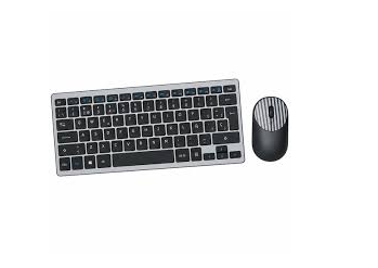 KIT MINI TECLADO Y MOUSE TECMASTER INALAMBRICO DUAL BT TM-100573