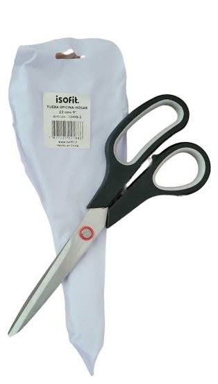 TIJERA ISOFIT OFICINA-HOGAR 22 Cms (12498-2) 