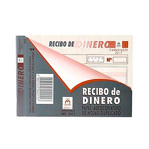 RECIBO DE DINERO BUHO (ART-2211) AUTOCOPIATIVO