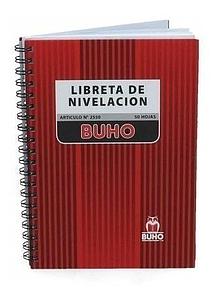 LIBRETA DE NIVELACION BUHO 50 HJS. ART-2550