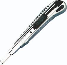 CUCHILLO CARTONERO ISOFIT CHICO Nº 150 Metalico