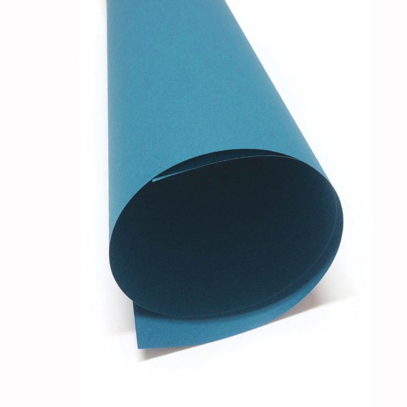 PLIEGO CARTULINA HAND DOBLE FAZ CELESTE  ( DESC. )