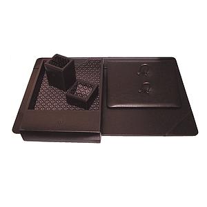 SET DE ESCRITORIO ECOCUERO BURDEO (DB-80101) 