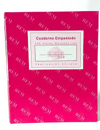 CUADERNO EMPASTADO REM 100 Hjs 7mm