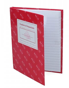 CUADERNO EMPASTADO REM INDICE 100 Hjs COMP.