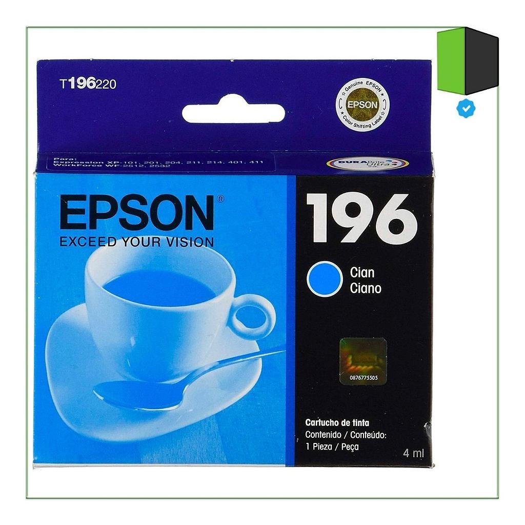 CARTRIDGE EPSON T196220 CYAN 