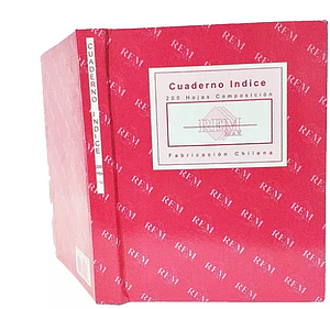 CUADERNO EMPASTADO REM 200 Hjs COMP.