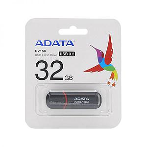 PENDRIVE ADATA 32 GB UV150 NEGRO CON ROJO USB 3.2 