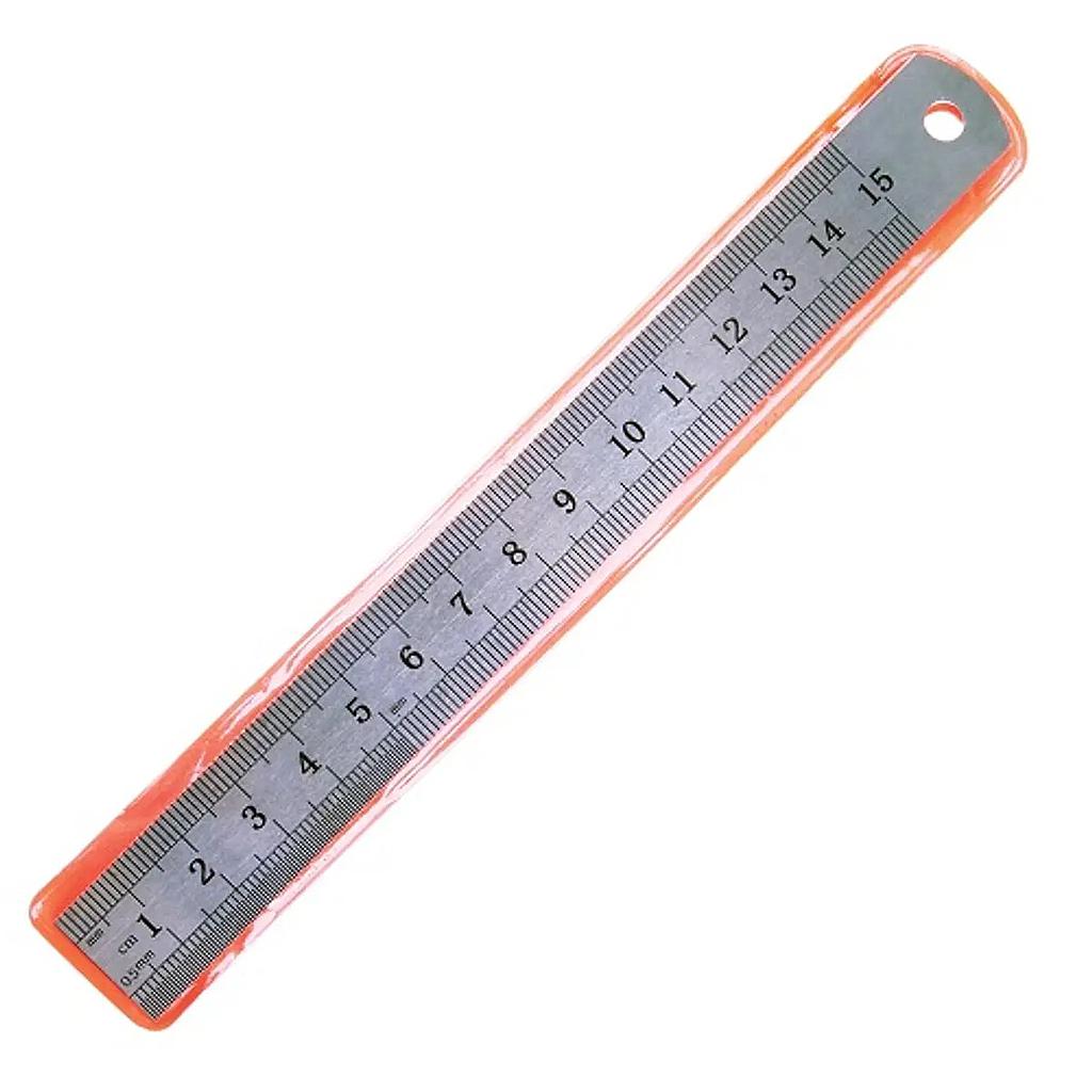 REGLA DE ACERO INOXIDABLE ARTEL 15 cm