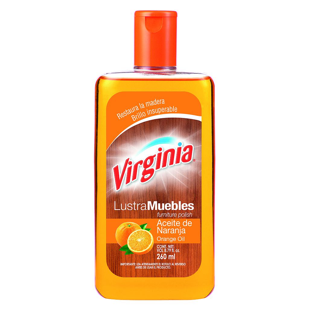 LUSTRAMUEBLES VIRGINIA ACEITE DE  NARANJA 260 ml BRILLANTE