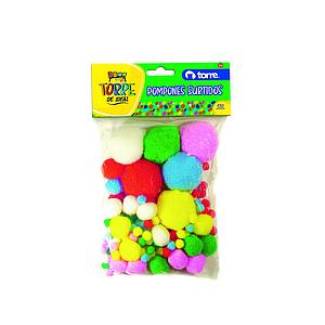 POM-POM TORRE DIF.TAMAÑOS SURTIDOS