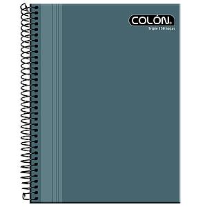 CUADERNO COLON TRIPLE 7mm 150 Hjs LISO 