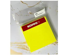TACO NOTES KORES ADHESIVO AMARILLO  76 X 76 MM 100 HJS.