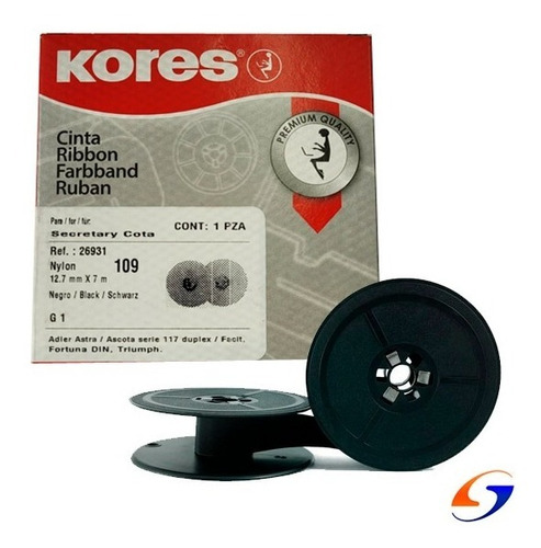 CINTA MAQUINA ESCRIBIR UNIVERSAL NYLON KORES