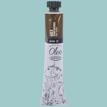 PINTURA OLEO ARTEL 22ML SIENA NATURAL N°603