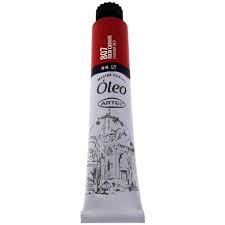 PINTURA OLEO ARTEL 22ML. ROJO CARMIN N°807