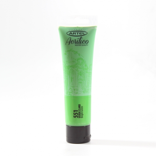 PINTURA ACRILICA ARTEL 35ML VERDE CLARO N°551 