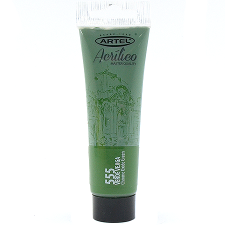 PINTURA ACRILICA ARTEL 35ML. VERDE VEJIGA N°555 