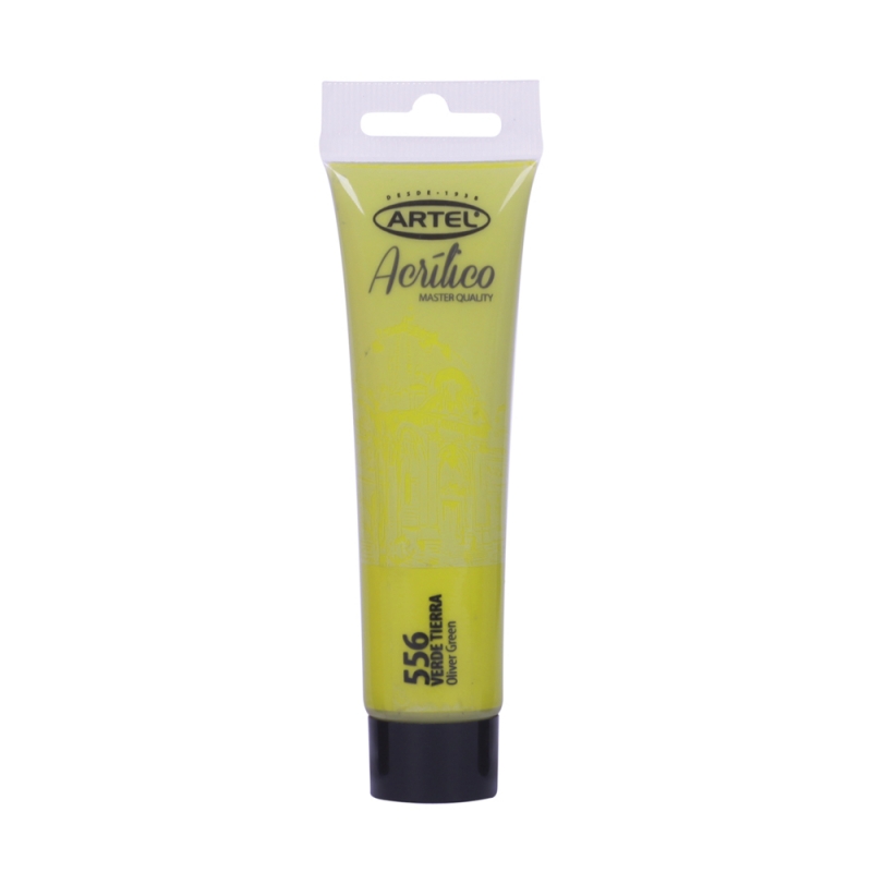 PINTURA ACRILICA ARTEL 35ML. VERDE TIERRA N°556