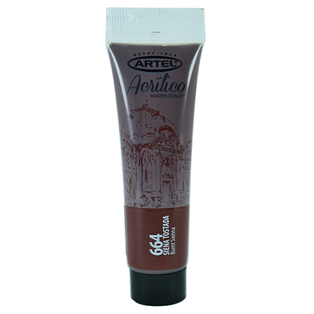 PINTURA ACRILICA ARTEL 35ML. SIENA TOSTADA N°664