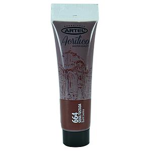 PINTURA ACRILICA ARTEL 35ML. SIENA TOSTADA N°664