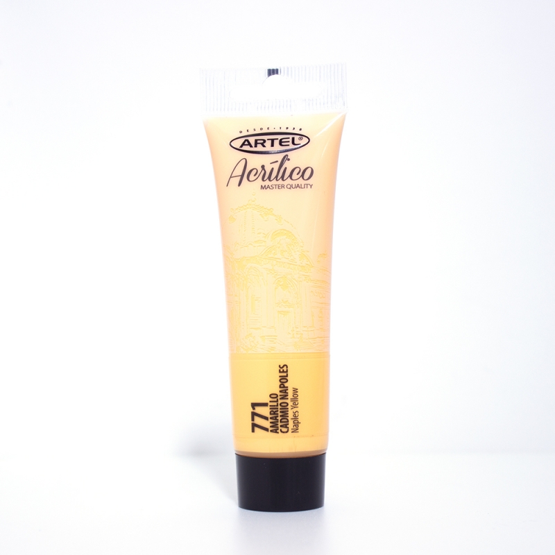 PINTURA ACRILICA ARTEL 35ML. AMARILLO CADMIO NAPOLES N°771