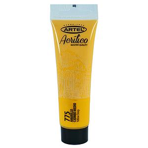 PINTURA ACRILICA ARTEL 35ML. AMARILLO CADMIO MEDIO N°775 