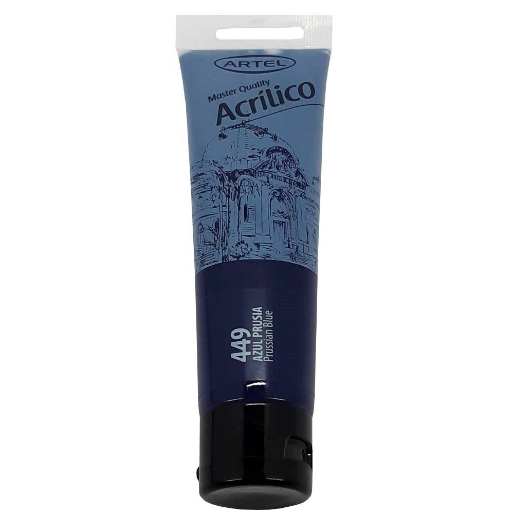 PINTURA ACRILICA ARTEL 100ML. AZUL PRUSIA N°449