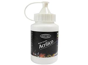 PINTURA ACRILICA ARTEL 250ML. BLANCO TITANIO N°112