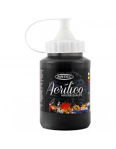 PINTURA ACRILICA ARTEL 250 ML.NEGRO