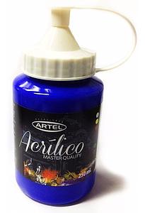 PINTURA ACRILICA ARTEL 250ML. AZUL ULTRAMAR N°444