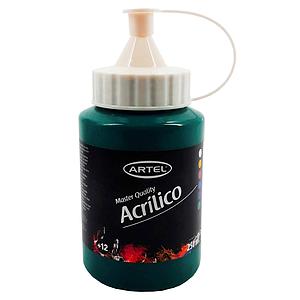 PINTURA ACRILICA ARTEL 250ML. VERDE VIRIDIAN N°554