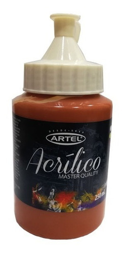 PINTURA ACRILICA ARTEL 250ML. SOMBRA TOSTADA N°663