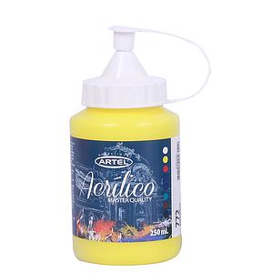 PINTURA ACRILICA ARTEL 250ML. AMARILLO LIMON N°772