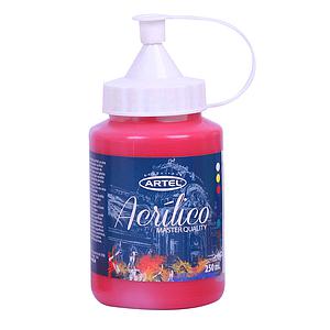 PINTURA ACRILICA ARTEL 250ML. CARMIN N°887