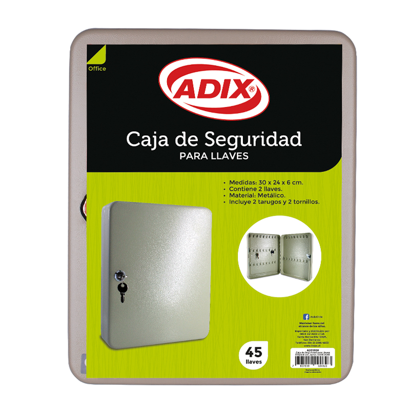 CAJA DE SEGURIDAD ADIX PARA 45 LLAVES