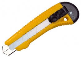 CUCHILLO CARTONERO ISOFIT GRANDE N. 80 DIF. COLORES ( CO ) ( CH )