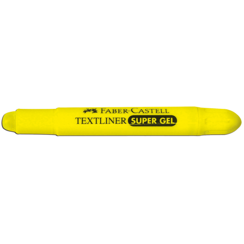 DESTACADOR FABER SUPER GEL AMARILLO 