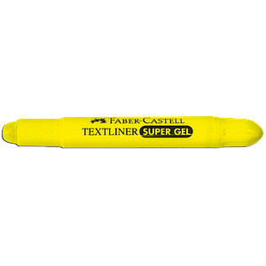 DESTACADOR FABER SUPER GEL AMARILLO 