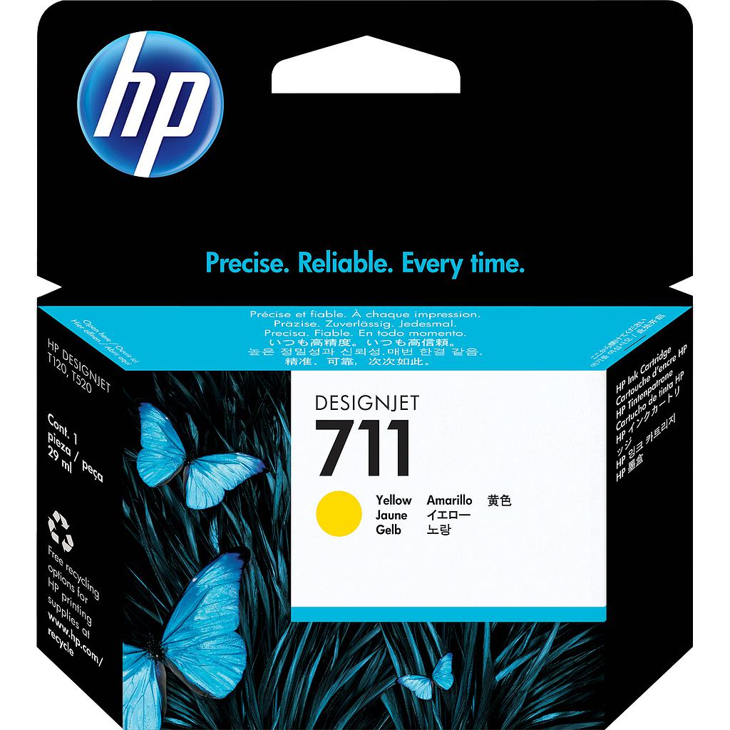 CARTRIDGE HP 711 CZ132A  YELLOW