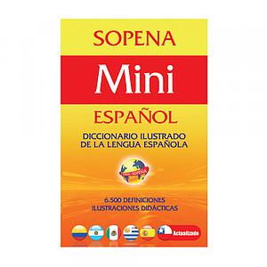 DICCIONARIO MINI ESPAÑOL SOPENA