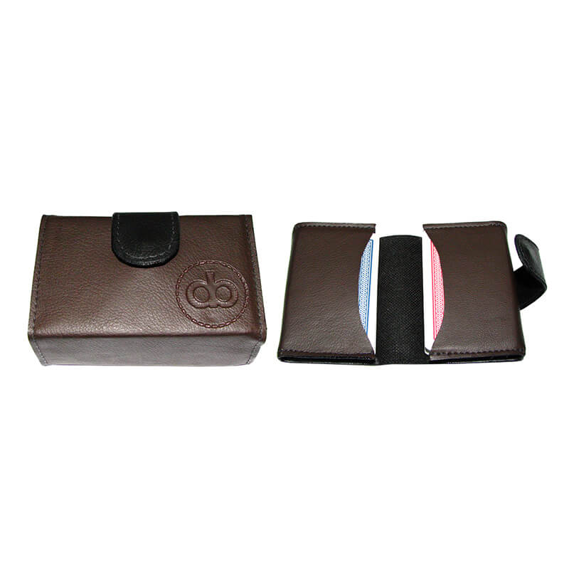 NAIPE INGLES C/ FUNDA ECOCUERO  (DB-70010)