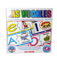 JUEGO DIDACTICO LAS VOCALES COD-AA6040 ( CD )