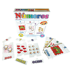 JUEGO EDUCATIVO LOS NUMEROS COD-AA6090