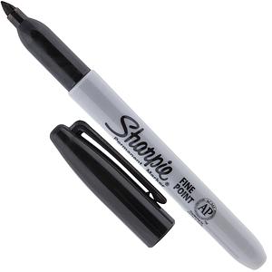 MARCADOR SHARPIE FINO NEGRO (2102504)